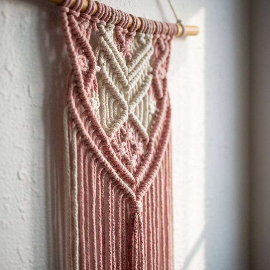 Beautiful macrame wall hanging